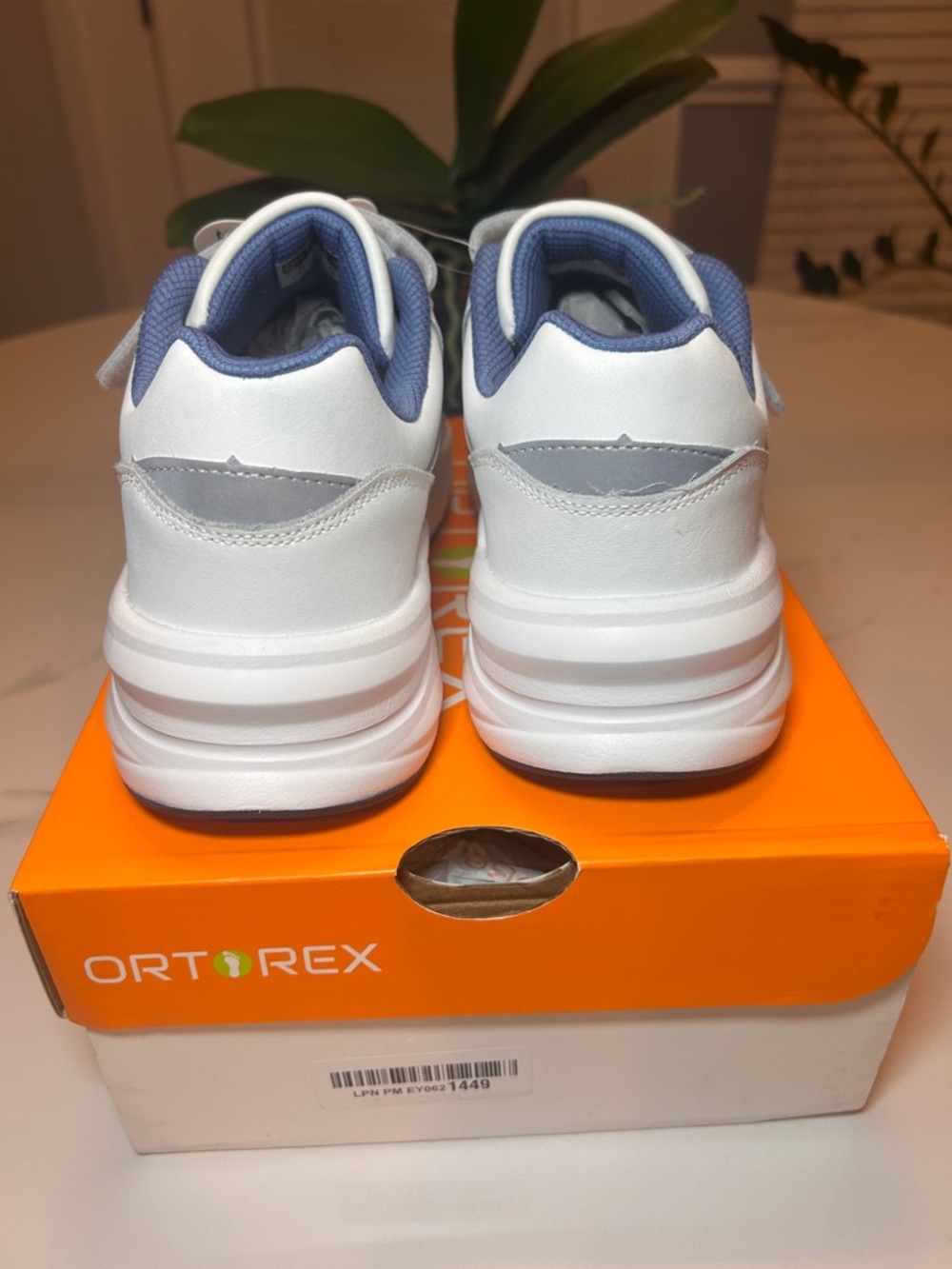 ORTOREX Women Diabetic Leather Orthopedic Walking Shoes Wide Toe Box Shoes Sz 9 - Picture 14 of 15